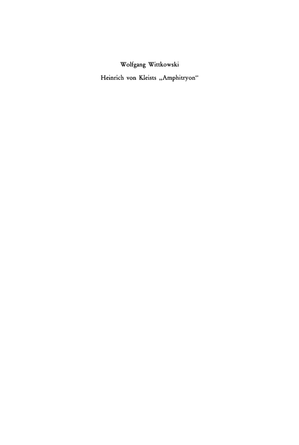 Page Fidelity Heinrich von Kleists “Amphitryon”; $179.81