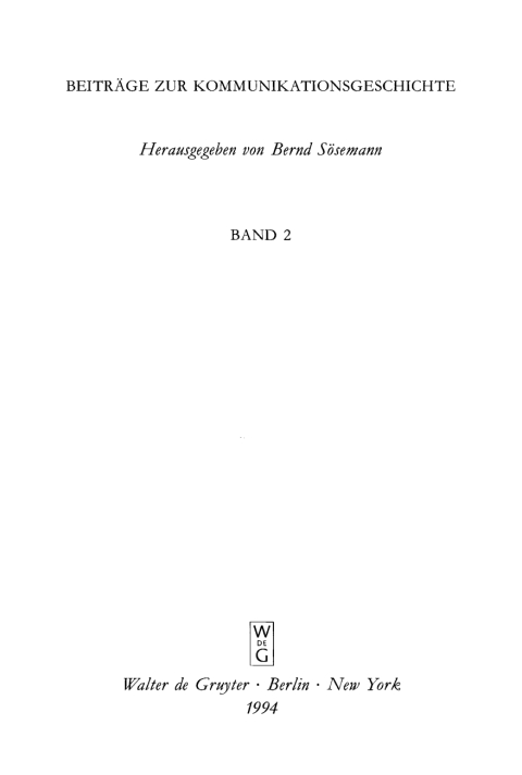 Cover image for book Relationes Historicae