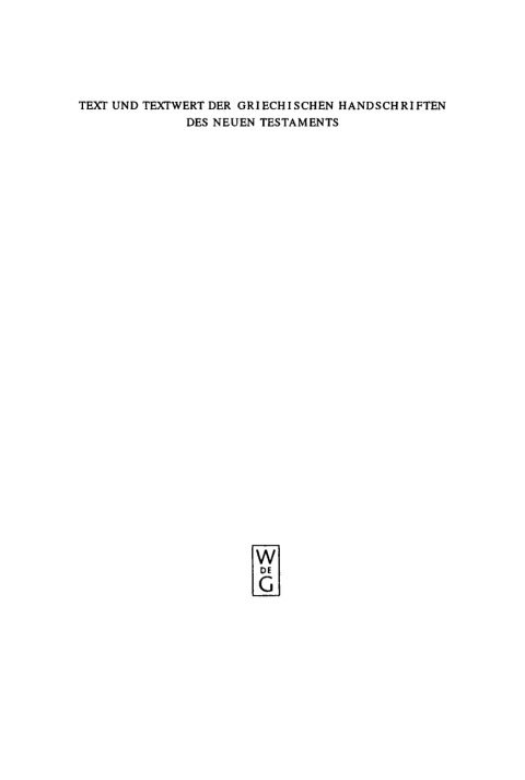 Cover image for book Hauptliste