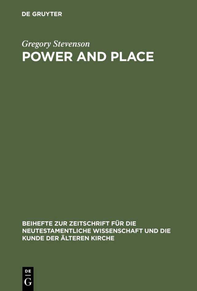 Power and Place