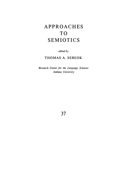 Cover image for book Essays on Semiolinguistics and Verbal Art