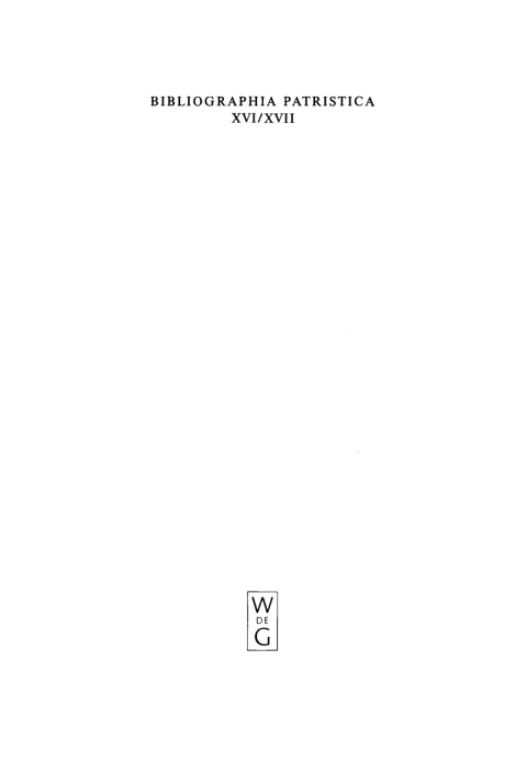 Cover image for book Die Erscheinungen der Jahre 1971 und 1972