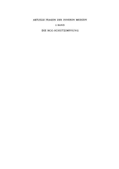 Cover image for book BCG-Schutzimpfung