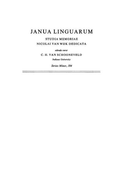 Cover image for book Language Typology