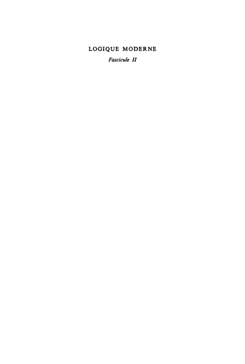 Cover image for book Logique des propositions et des prédicats, tables de vérité et axiomatisation