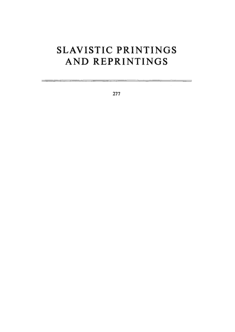 Cover image for book Slavic Forum