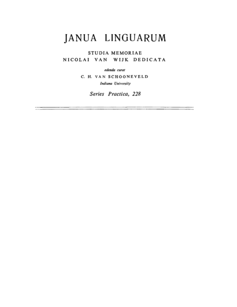 Les mots composÃ©s dans les langues romanes 