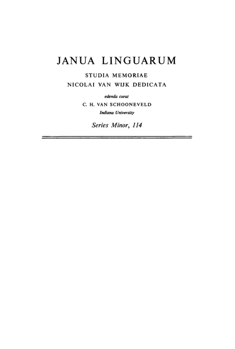 Cover image for book Studies on Child Language and Aphasia
