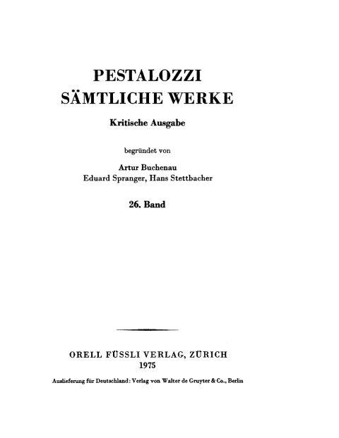 Cover image for book Schriften von 1818–1820