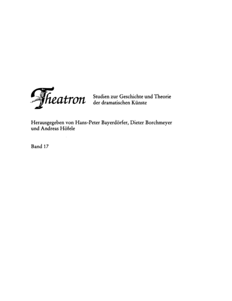 Cover image for book Theatralia Judaica II