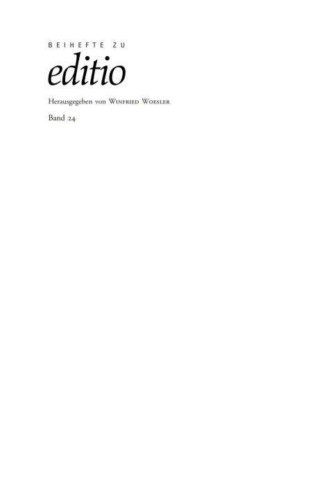 Cover image for book Jeremias Gotthelf - Wege zu einer neuen Ausgabe