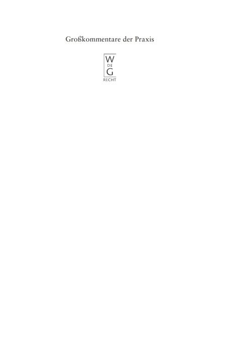 Cover image for book Einleitung; §§ 1-34 FGG