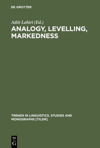 Analogy, Levelling, Markedness