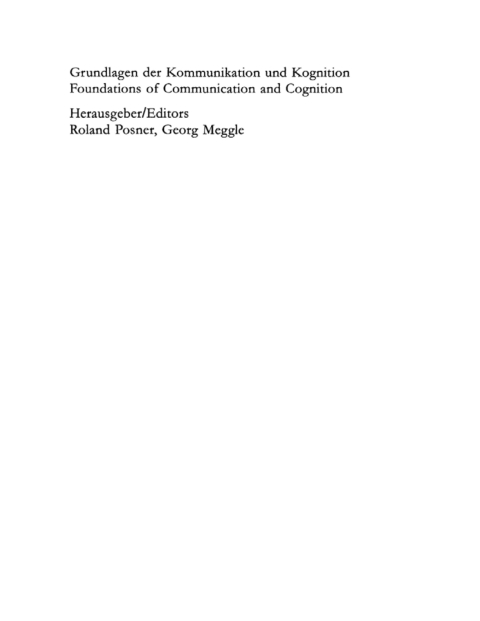 Cover image for book Die Sprache des Geistes