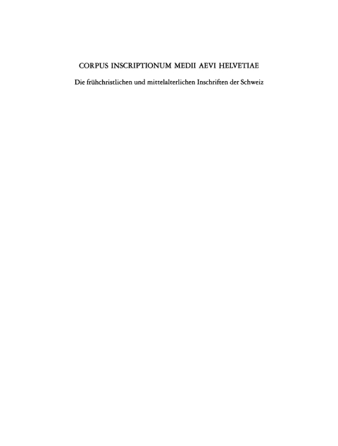 Cover image for book Le iscrizioni dei cantoni Ticino e Grigioni fino al 1300