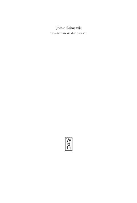Cover image for book Kants Theorie der Freiheit
