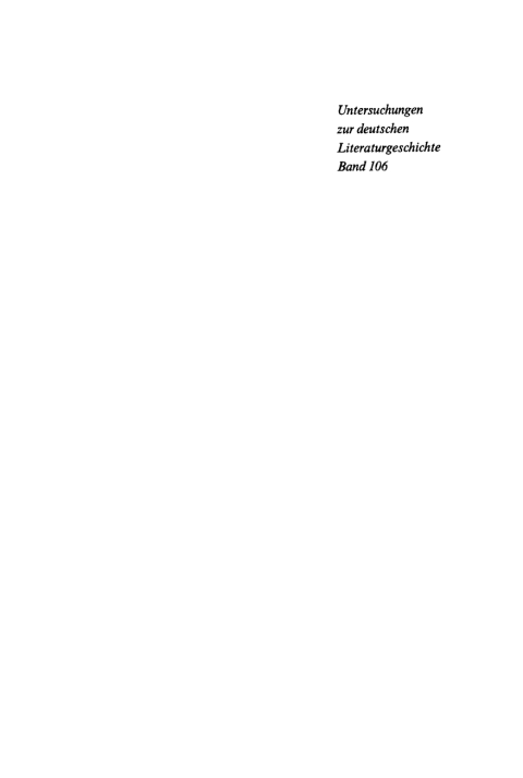 Cover image for book Manier und Manierismus