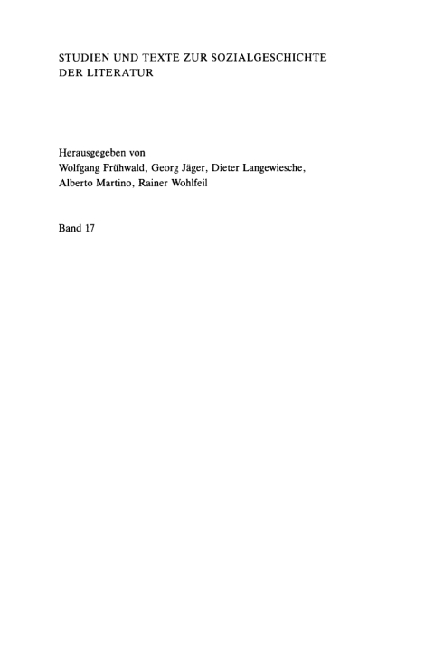 Cover image for book Literarische Technik-Bilder