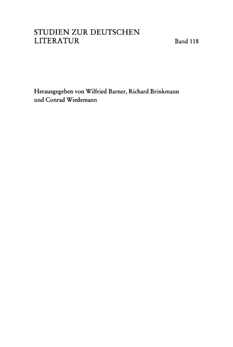 Poesie - Theologie - Politik 