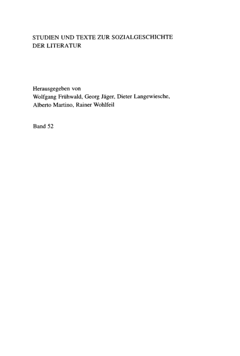 Cover image for book Das Problem der Individualität als Herausforderung an die Semantik im Sturm und Drang