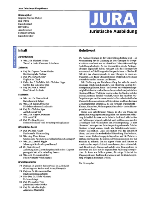Cover image for book Zwischenprüfung