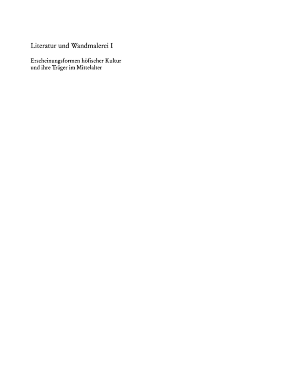 Page Fidelity Erscheinungsformen höfischer Kultur und ihre Träger im Mittelalter; $244.20