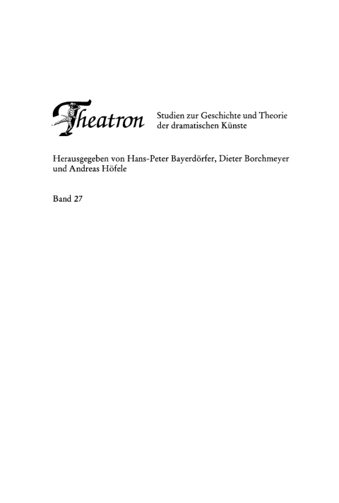 Cover image for book Anti-illusionistische Spielräume