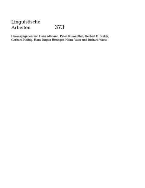 Cover image for book The Syntax of Subordination