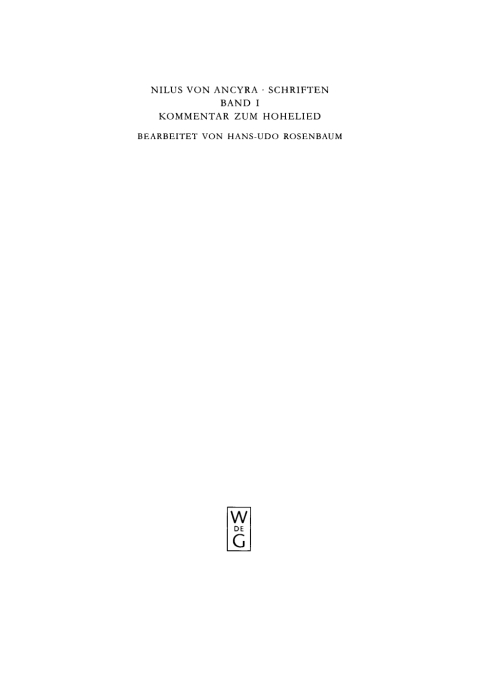 Cover image for book Kommentar zum Hohelied