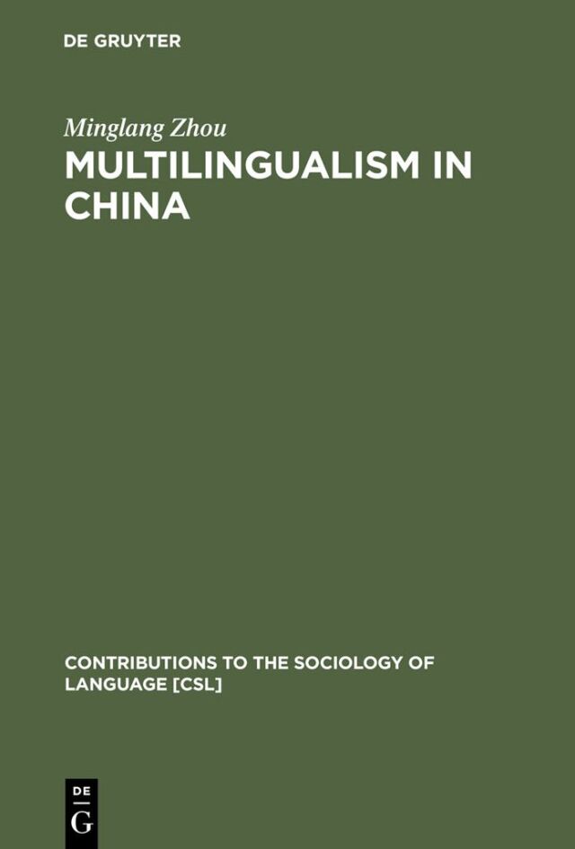 Multilingualism in China