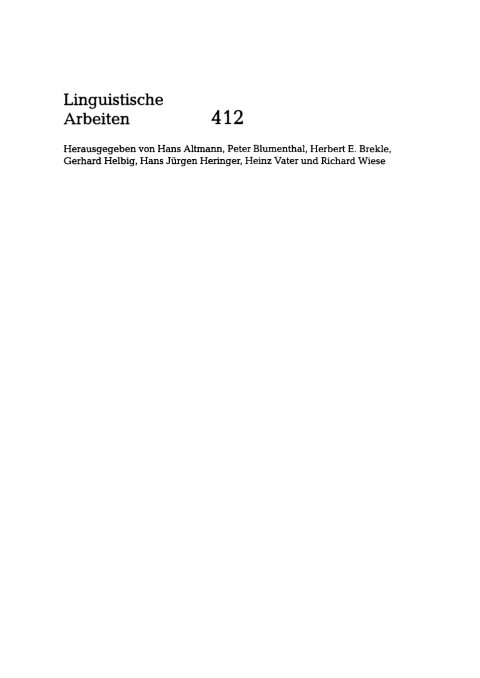 Cover image for book Probleme der Interaktion von Lexik und Aspekt (ILA)