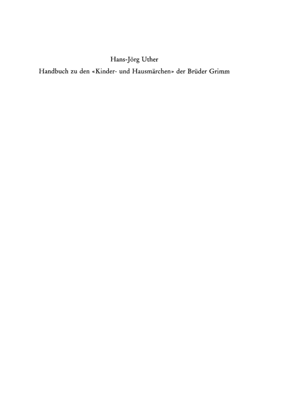 Page Fidelity Handbuch zu den "Kinder- und Hausmärchen" der Brüder Grimm; $255.30