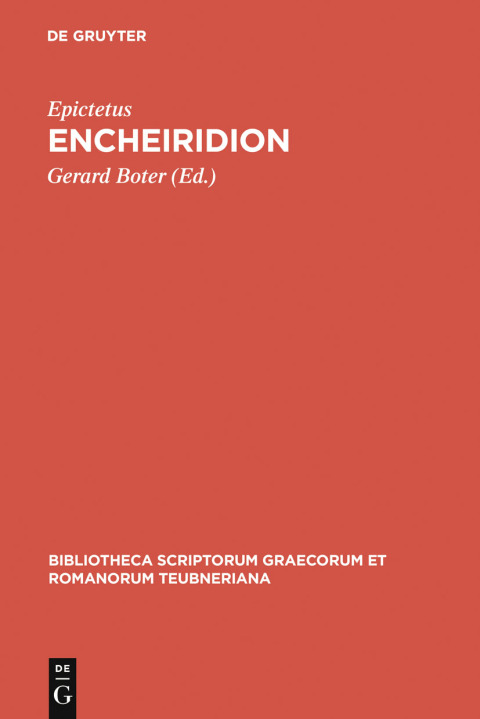 Cover image for book Encheiridion