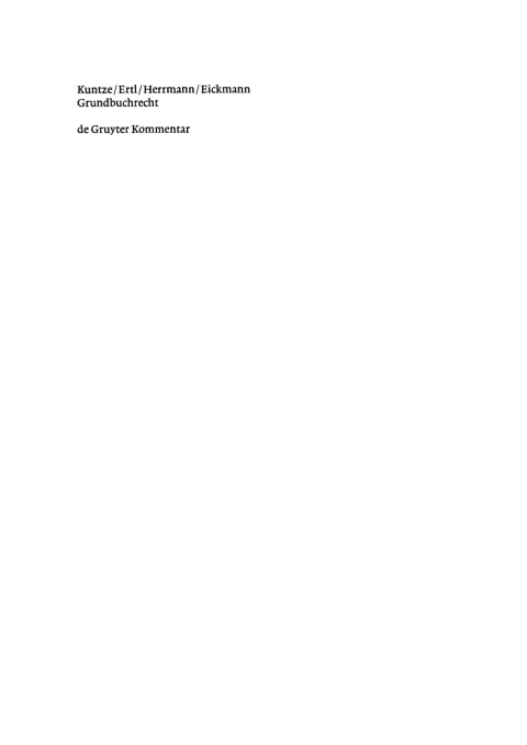 Cover image for book Grundbuchrecht