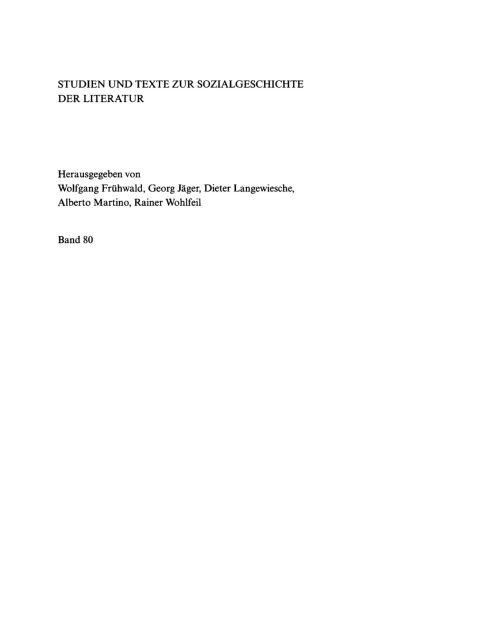Cover image for book Genealogie als Denkform in Mittelalter und Früher Neuzeit