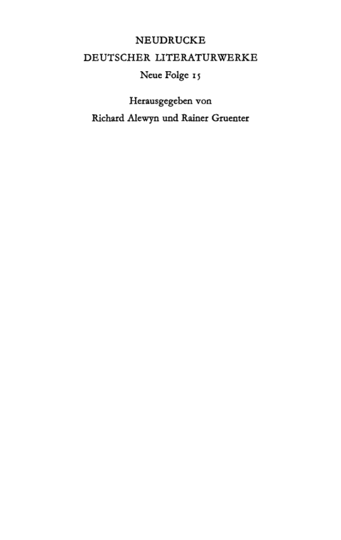 Cover image for book Trauerspiele III