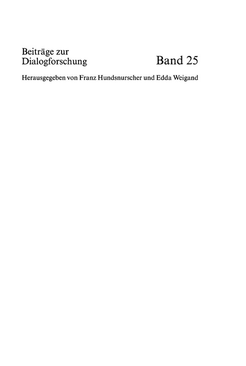 Cover image for book Dialogue Analysis 2000