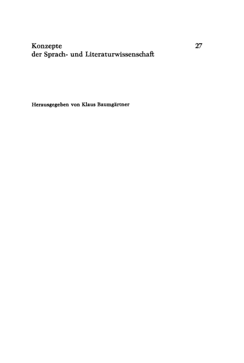 Cover image for book Einführung in die Semantik