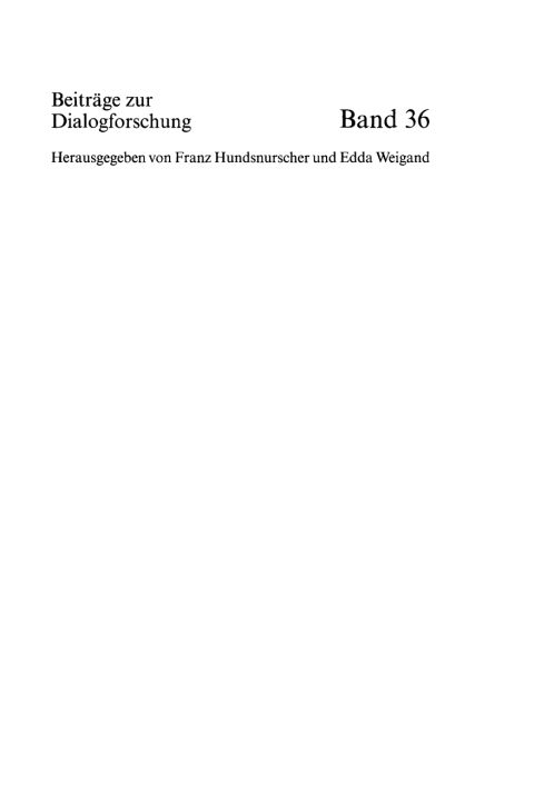 Cover image for book Formen und Funktionen von Redeszenen in der mittelhochdeutschen Großepik