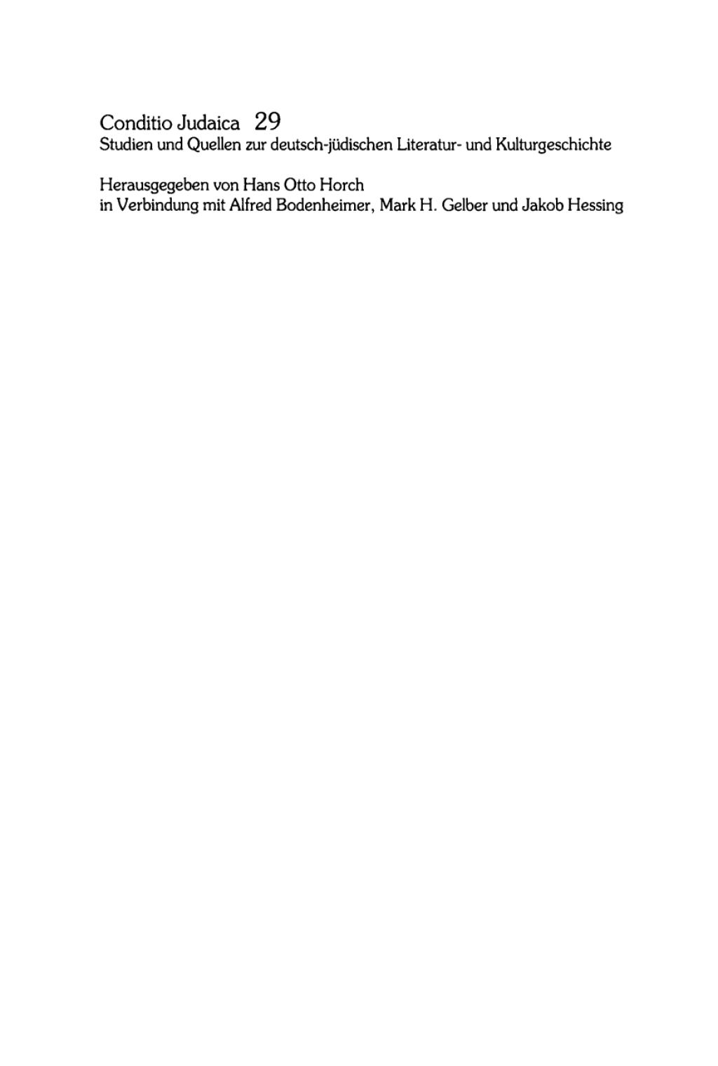 Page Fidelity Philo-Semitism in Nineteenth-Century German Literature; $179.81