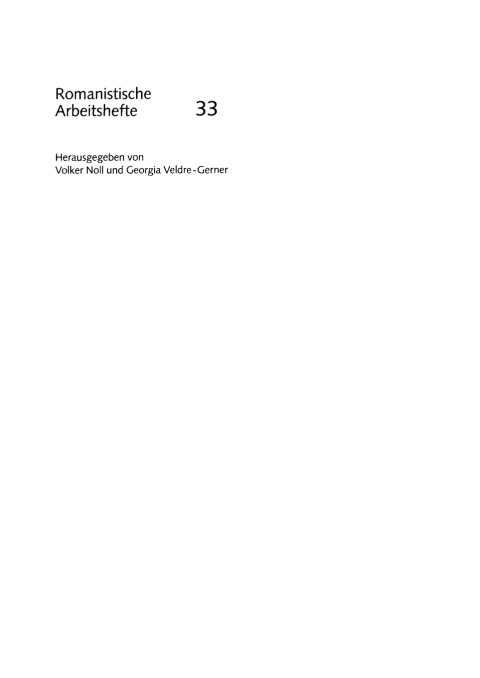 Cover image for book Einführung in die romanische Sprachwissenschaft
