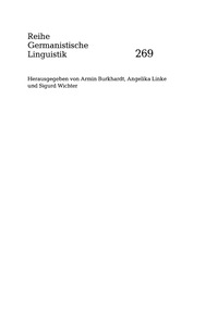 Cover image: Zugänge zur Grammatik der gesprochenen Sprache 1st edition 9783484312692