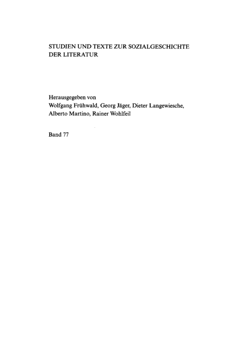 Cover image for book Das schwierige 19. Jahrhundert