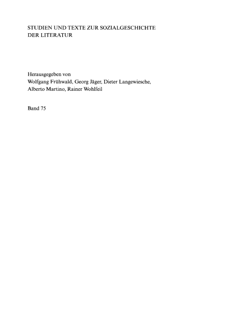 Cover image for book Interdiskursive As-Sociation