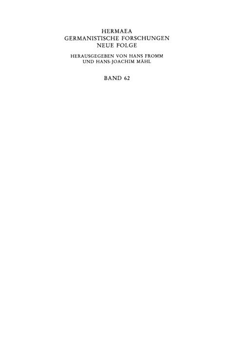 Cover image for book Tradition und Gattungsbewußtsein im deutschen Leich