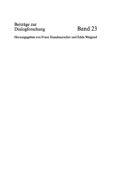 Cover image for book Pragmatische Syntax