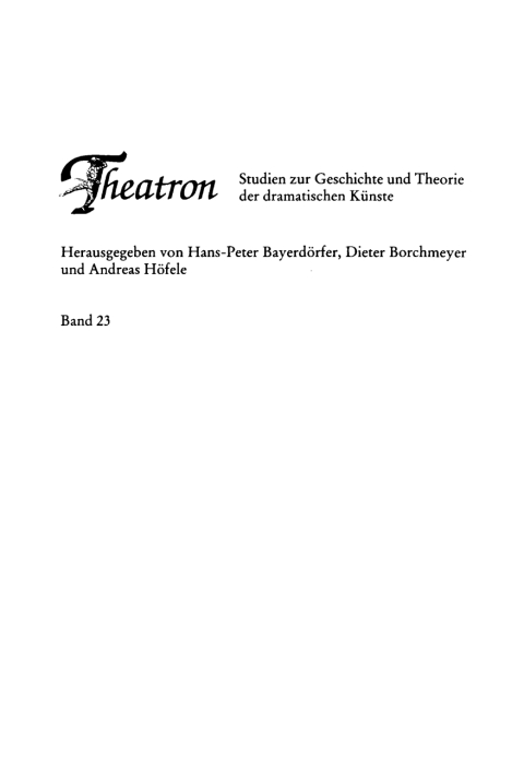 Cover image for book Theatralität in den späten Dramen Heiner Müllers