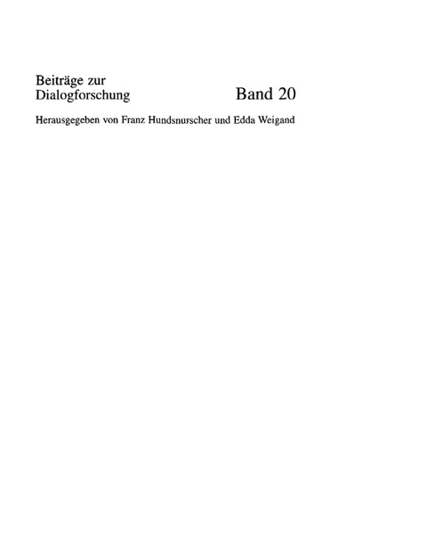 Cover image for book Dialogue Analysis and the Mass Media