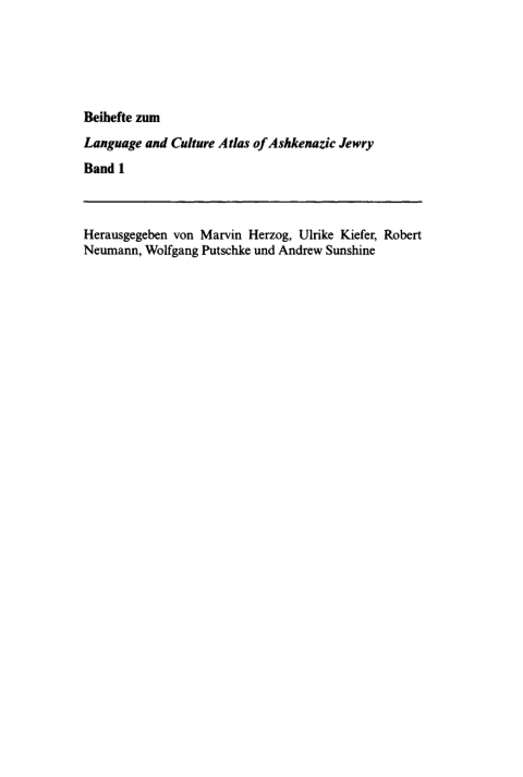 Cover image for book Gesprochenes Jiddisch