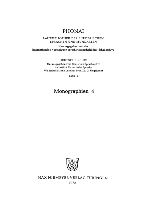Cover image for book Niederdeutsch der Molotschna- und Chortitzamennoniten in British-Columbia, Kanada